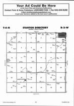 Stanton Township, Geneva, Martland, Directory Map, Fillmore County 2007